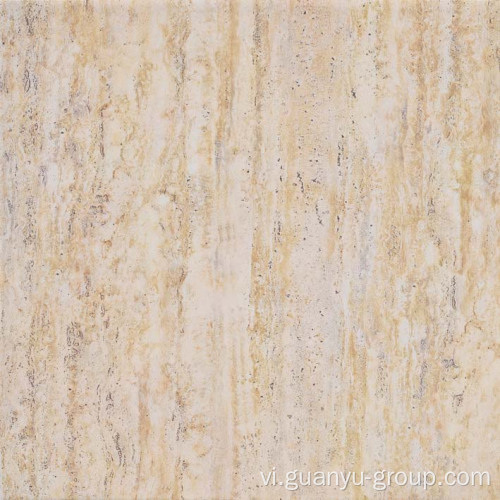 Gạch bằng đá cẩm thạch mộc mờ travertine